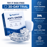 HushWell® Adjustable Anti-Snore Mouthguard
