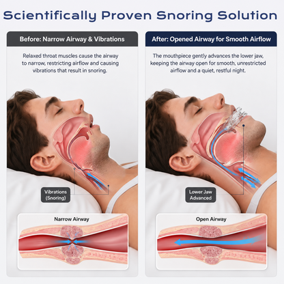 HushWell® Adjustable Anti-Snore Mouthguard